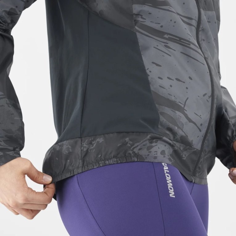 Salomon Bonatti Cross Wind Women's Shell Jackets Black | CA 64J30